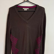 00s Brown Nike Golf Knitwear Jumper Women's Large