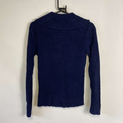 Purple Lauren Ralph Lauren Knit Jumper Sweater Womens Small