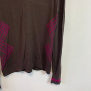 00s Brown Nike Golf Knitwear Jumper Women's Large