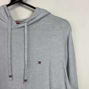 Grey Tommy Hilfiger Hoodie Men's Medium