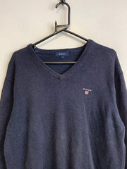 Navy Gant Jumper Men's Medium