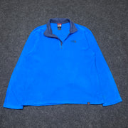 Blue North Face Fleece Men's Medium