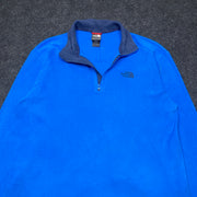 Blue North Face Fleece Men's Medium