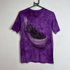 Vintage The Mountain Purple Cat T-Shirt Large