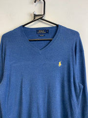 Blue Polo Ralph Lauren Jumper Men's Small