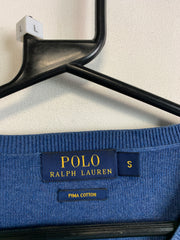 Blue Polo Ralph Lauren Jumper Men's Small