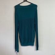 Turquoise Calvin Klein Knitwear Jumper Women's Medium