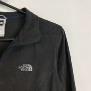 Black North Face Quarter Zip Fleece Womens Medium