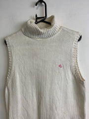 White Ralph Lauren Sleeveless Jumper Women's XL