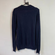 Navy Umbro Knitwear Sweater Men's Medium