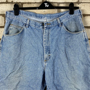 Blue Wrangler Denim Jorts W38