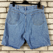 Blue Wrangler Denim Jorts W38