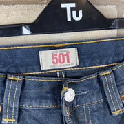 Blue Levi's 501s Denim Jorts W30