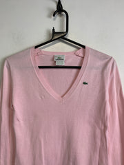 Pink Lacoste Jumper Women's Small