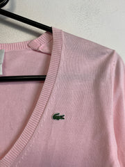 Pink Lacoste Jumper Women's Small