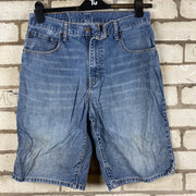 Blue Levi's Denim Jorts W34