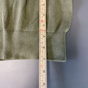 Green Tommy Hilfiger Knit Jumper Sweater Medium