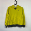 Yellow Nike Hoodie Youth's Large