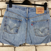 Blue Levi's 501 Denim Jorts W32