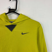 Yellow Nike Hoodie Youth's Large