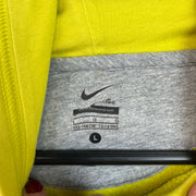 Yellow Nike Hoodie Youth's Large