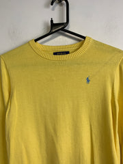 Yellow Polo Ralph Lauren Jumper Women's Medium