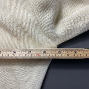 Cream Van Heusen Knit Jumper Cardigan Sweater Large