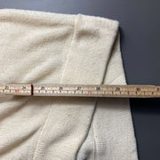 Cream Van Heusen Knit Jumper Cardigan Sweater Large