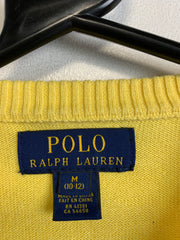 Yellow Polo Ralph Lauren Jumper Women's Medium