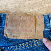 Blue Levi's 501 Jorts W31