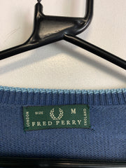 Navy Fred Perry Knitwear Sweater Men's Medium