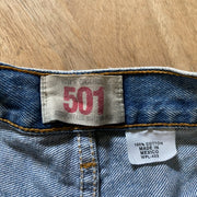 Blue Levi's 501s Denim Jorts W34