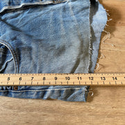 Blue Levi's 501s Denim Jorts W34