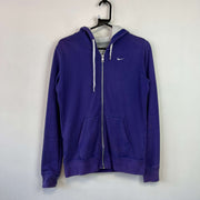 Purple Nike zip up Hoodie Women's Medium