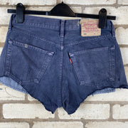 Navy Levi's 501s Demin Jorts W31