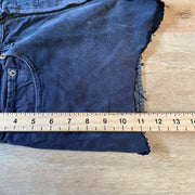 Navy Levi's 501s Demin Jorts W31