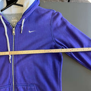 Purple Nike zip up Hoodie Women's Medium