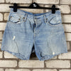 Blue Levi's 501s Denim Jorts W34