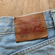 Blue Levi's 501s Denim Jorts W34