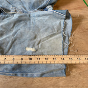 Blue Levi's 501s Denim Jorts W34