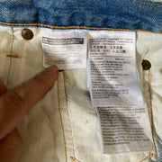 Blue Levi's 501s Denim Jorts W34