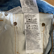 Blue Levi's 501s Denim Jorts W34