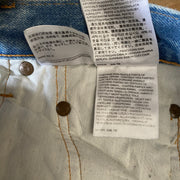 Blue Levi's 501s Denim Jorts W34