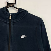 00s Black Nike zip up Hoodie Youth's Medium