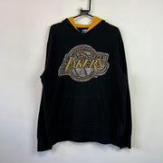 Black NBA LA Lakers Hoodie Women's XL