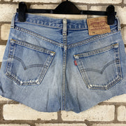 Blue Levi's 501s Denim Jorts W34