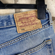 Blue Levi's 501s Denim Jorts W34