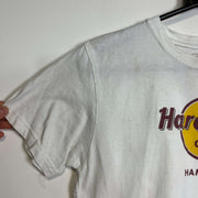 White Hard Rock Cafe T-Shirt Womens Small