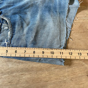 Blue Levi's 501s Denim Jorts W34