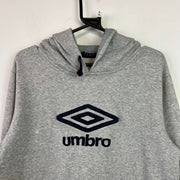 Grey Umbro Hoodie Youth's XL